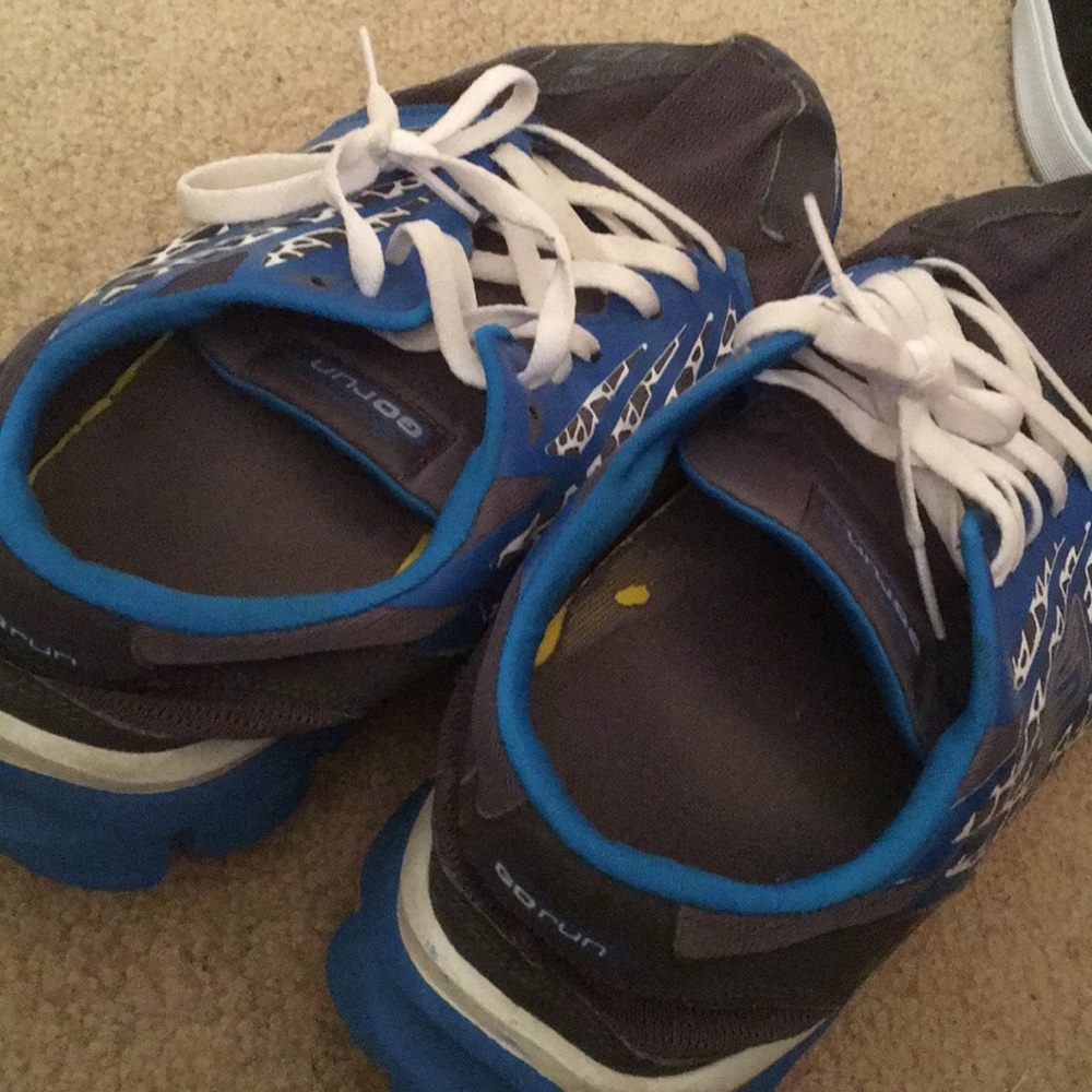 Blue Sketchers Sneakers